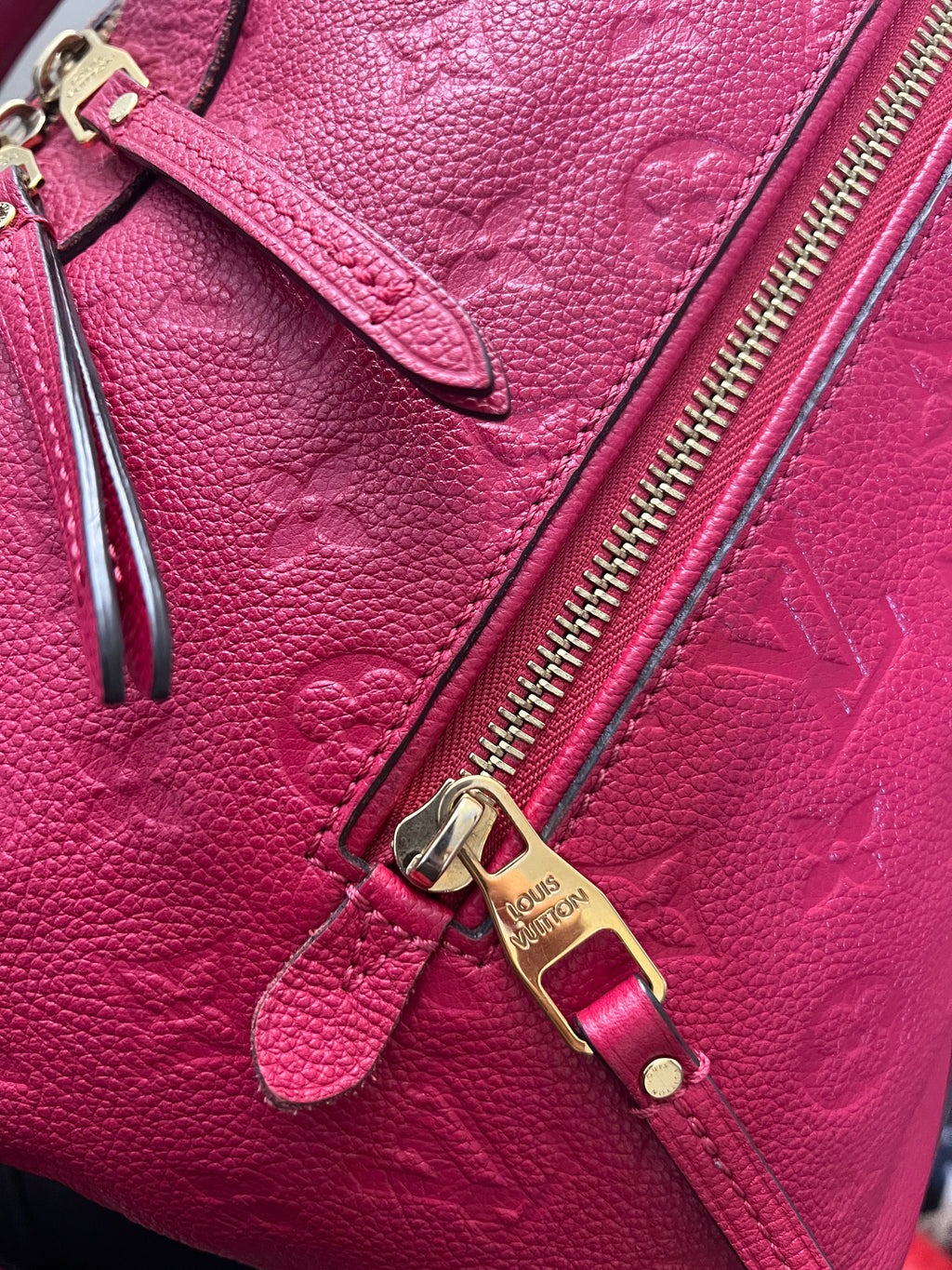 Louis Vuitton - Bastile Bag Monogram Empreinte Leather PM  (EST RETAIL $2.5K)