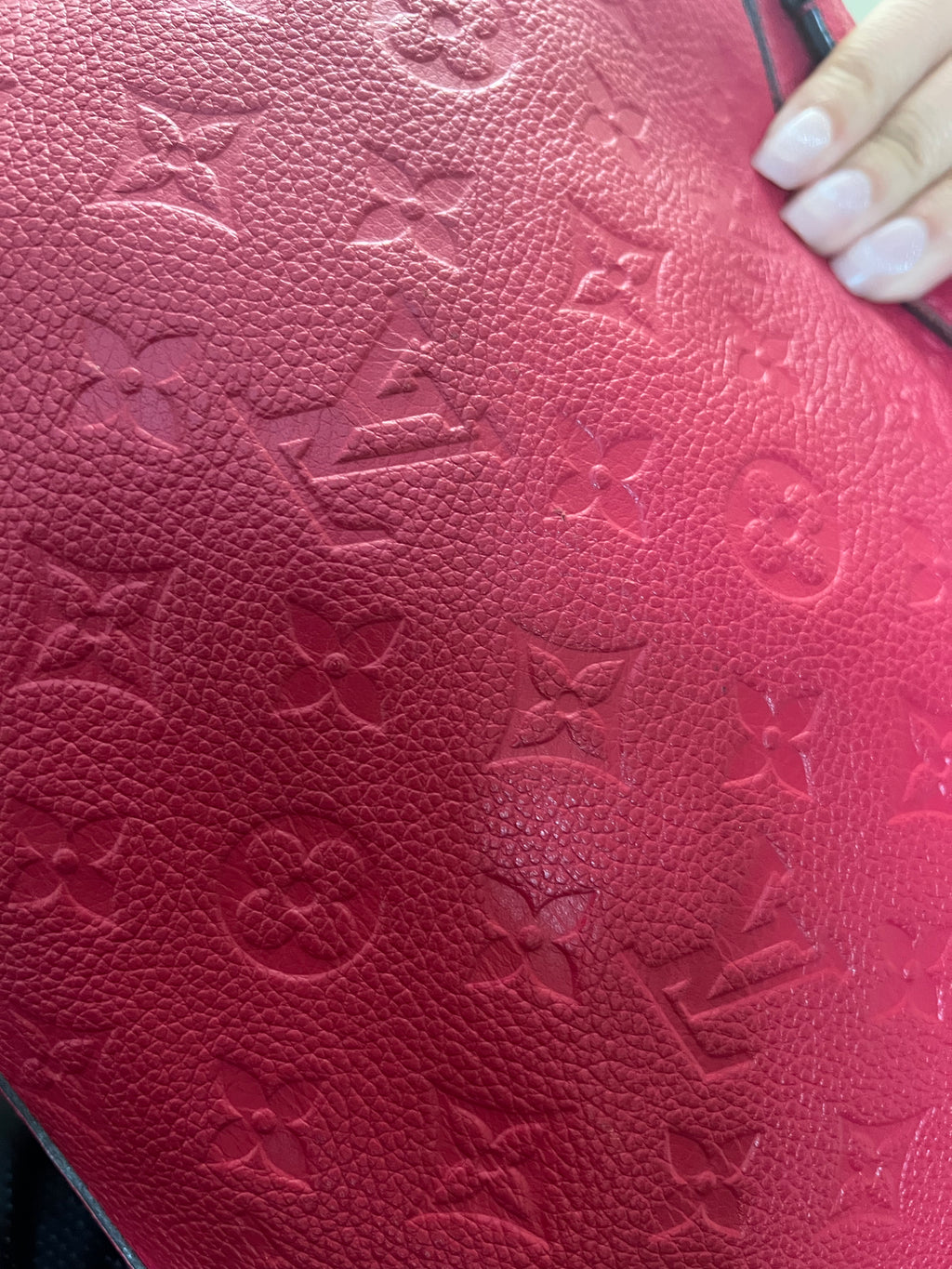 Louis Vuitton - Bastile Bag Monogram Empreinte Leather PM  (EST RETAIL $2.5K)