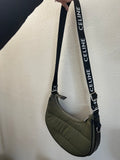 Celine Nylon Ava - Shoulder bag - Olive (Approx RETAIL $1.5K)