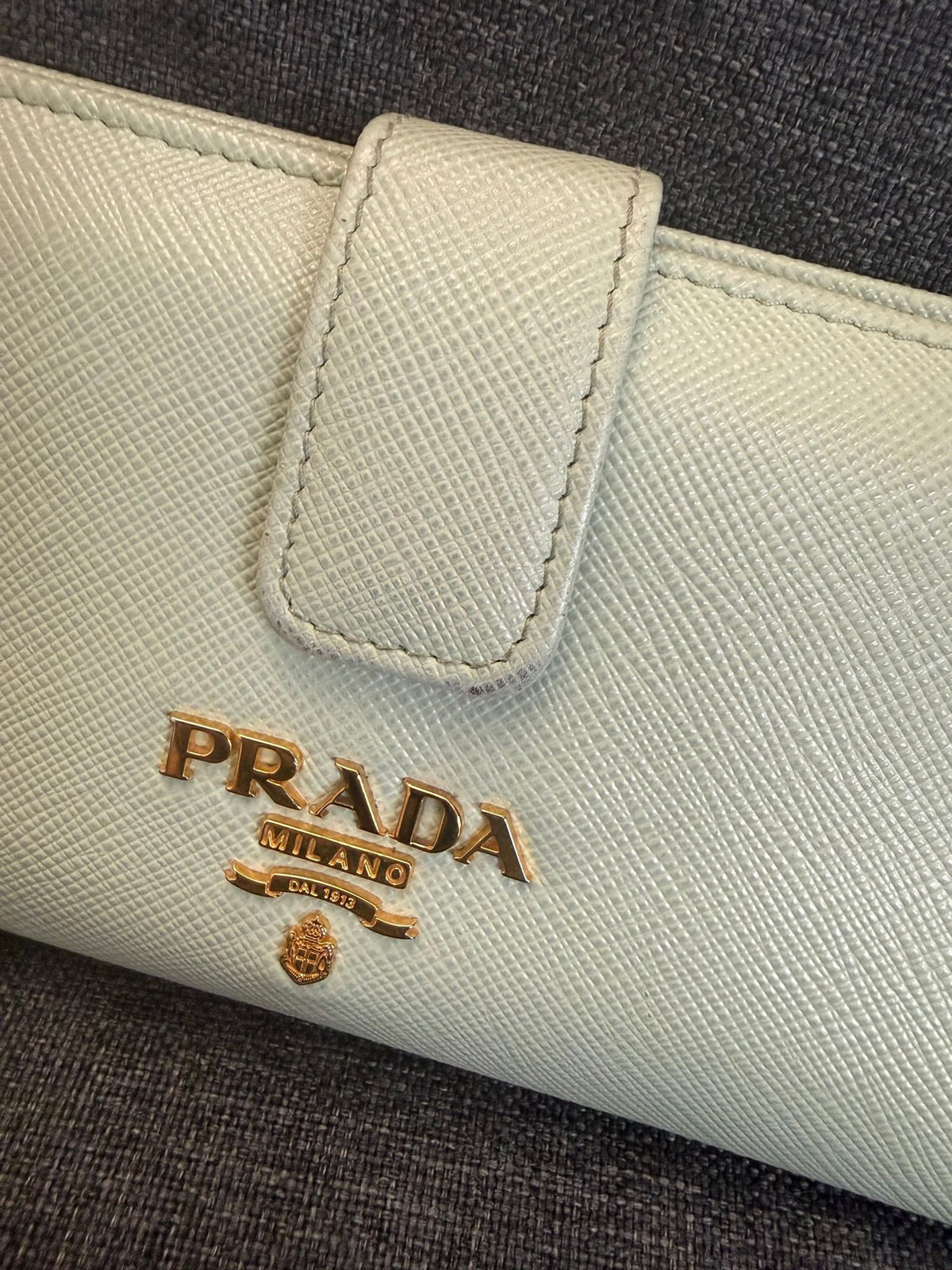 Prada Leather Wallet · Green — photo 2