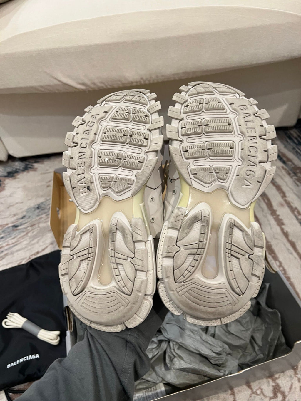 Balenciaga Track Mule · Beige · EU 38 · Full Set — photo 6