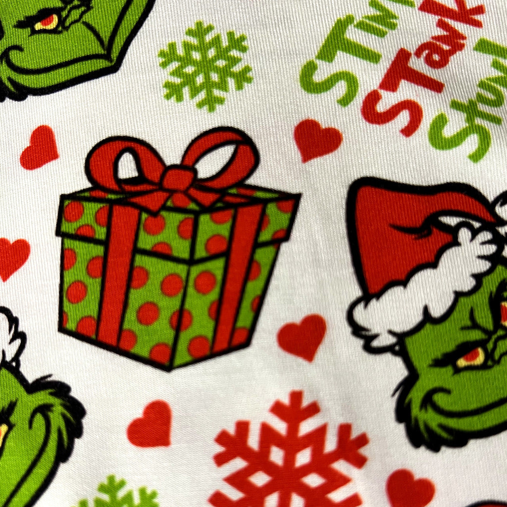 Bamboo Pajama Set · Grinch · 2–3T
