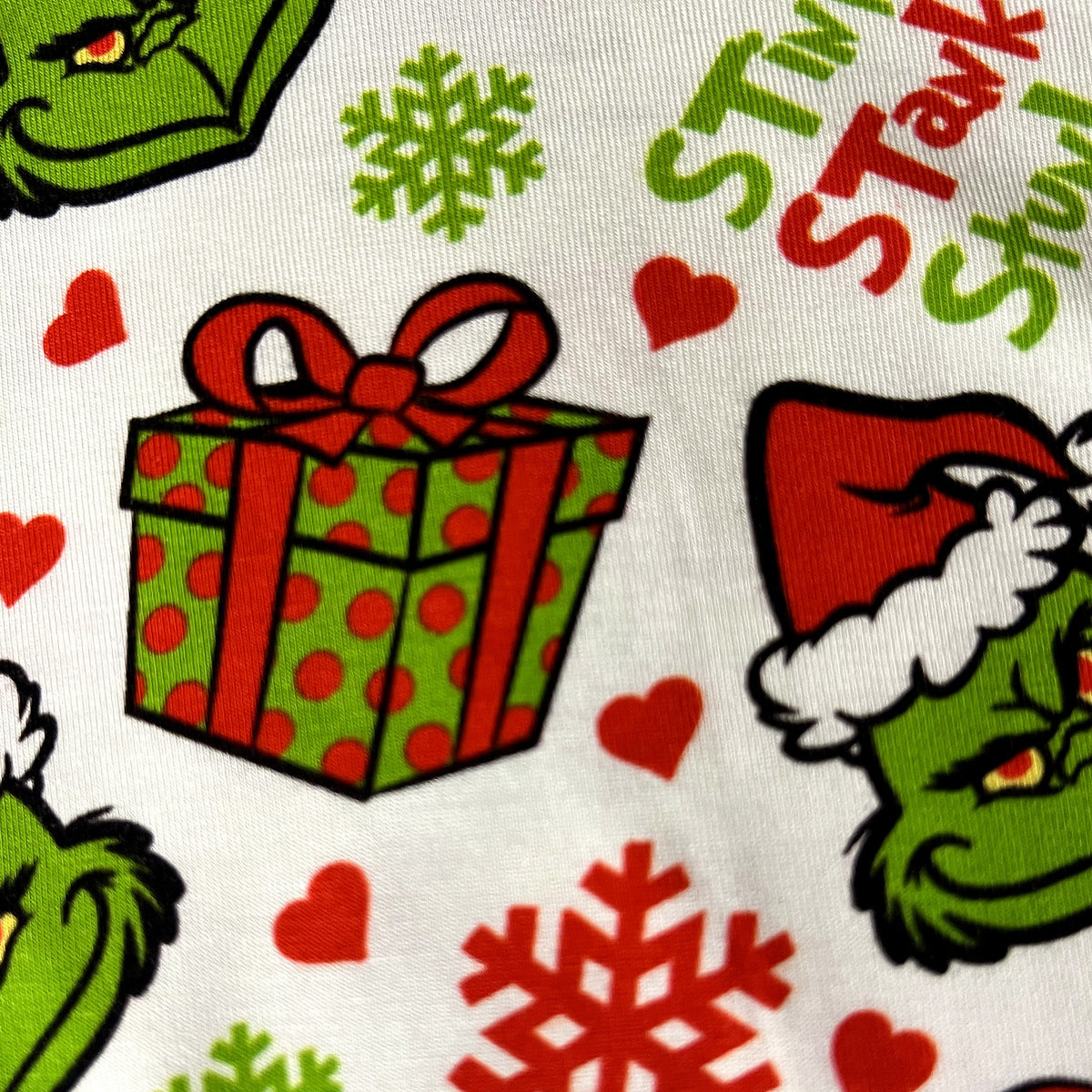 Bamboo Pajama Set · Grinch · 2–3T