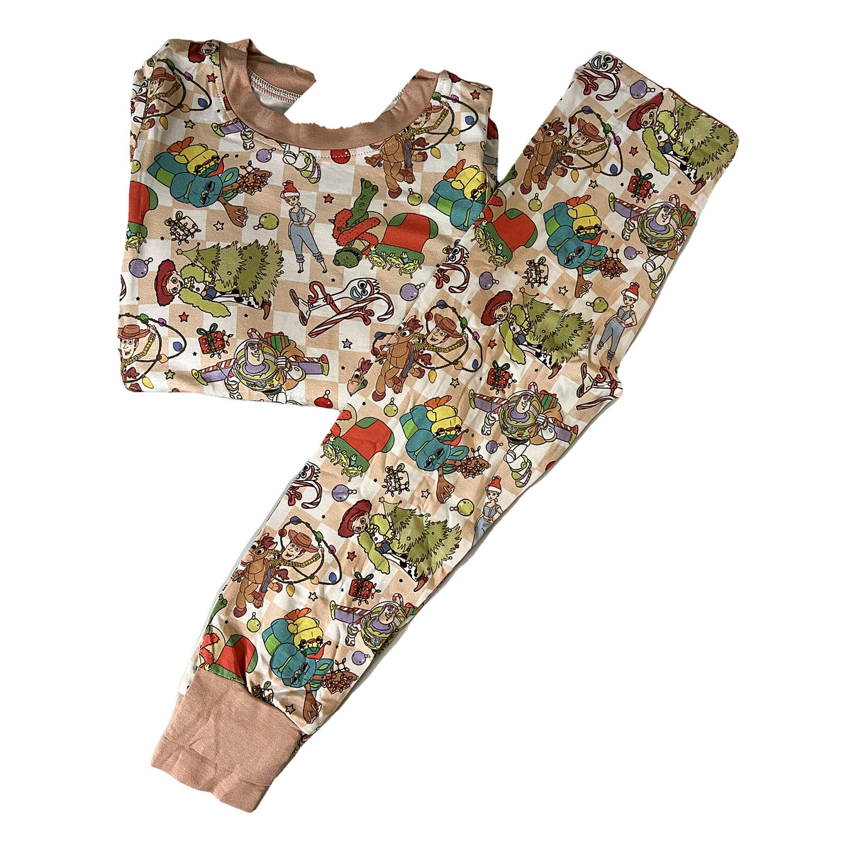Bamboo Pajama Set · Toy Story Christmas · 3–4T
